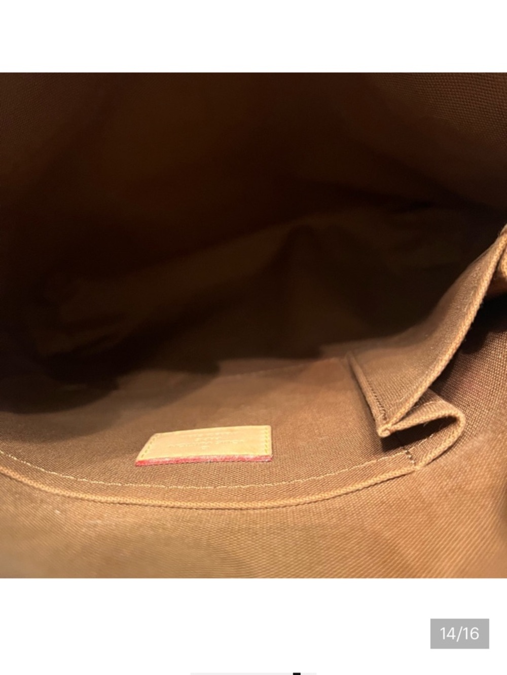 Louis Vuitton Odeon PM Monogram Canvas Crossbody with Vachetta Trim - Picture 12 of 15